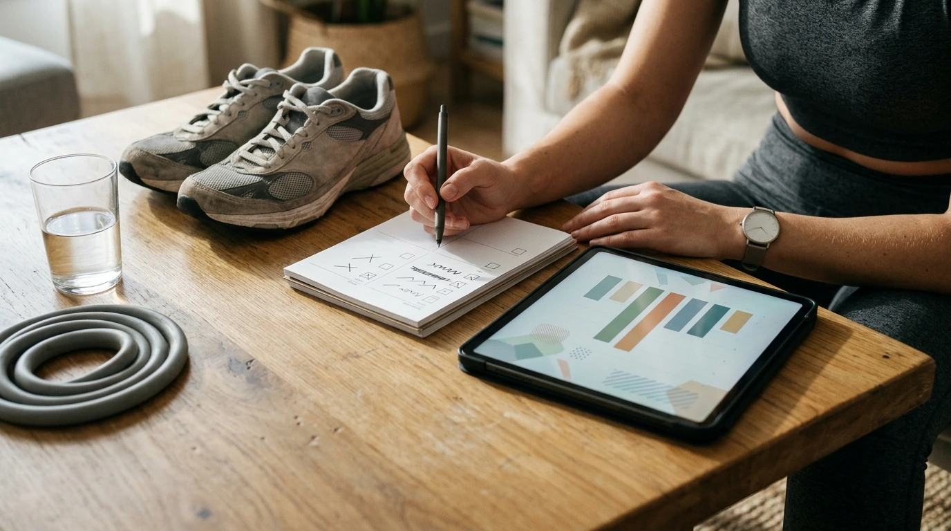 AI Fitness Progress Tracker Checklist: Print or Digital