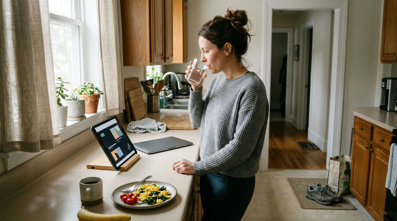 Daily Energy Routine: Smart Habits + AI Wellness Guide