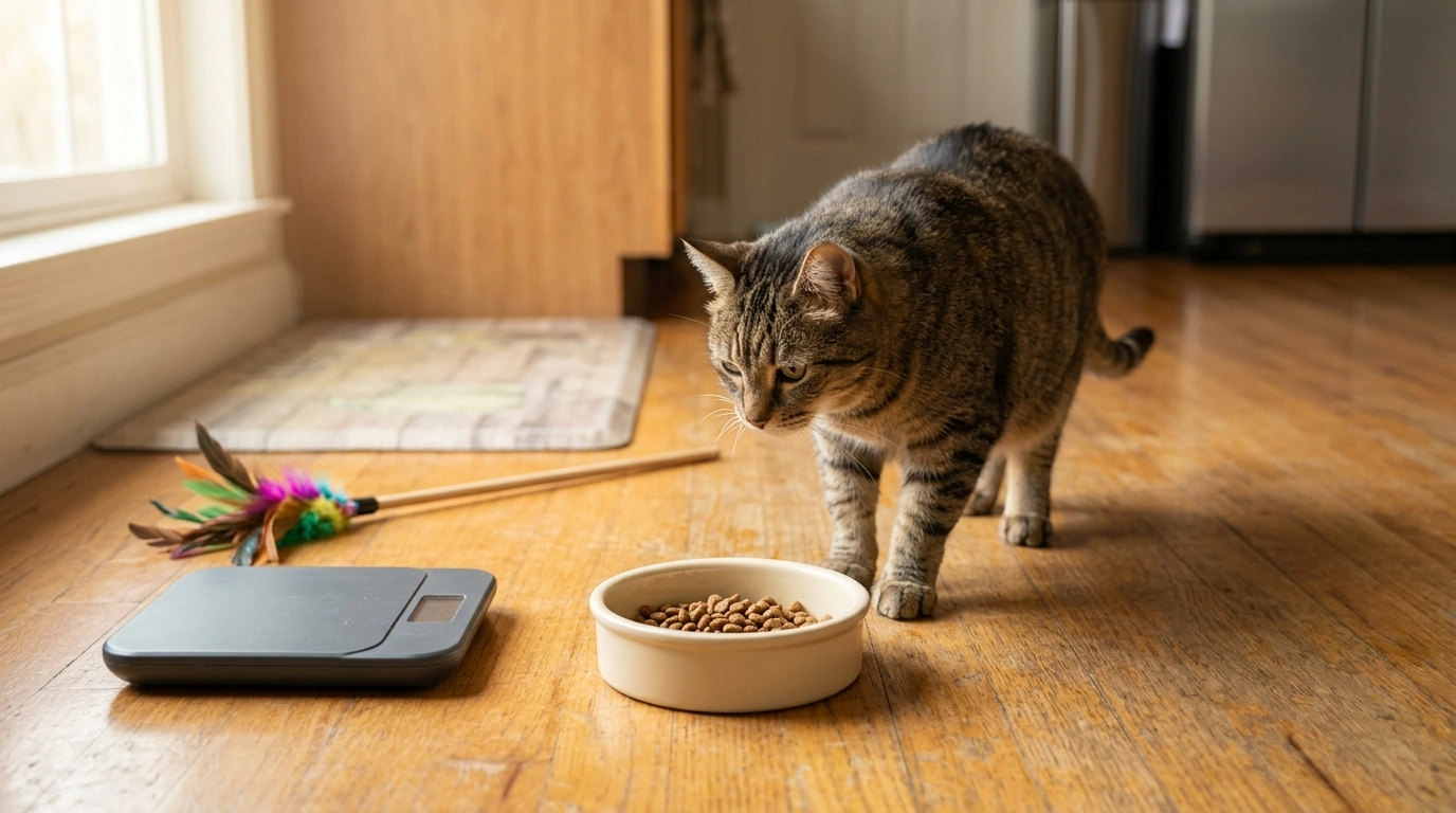 A Gentle, Vet-Friendly Cat Weight Loss Routine