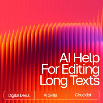 Edit Long Drafts Faster With an AI-Powered Checklist